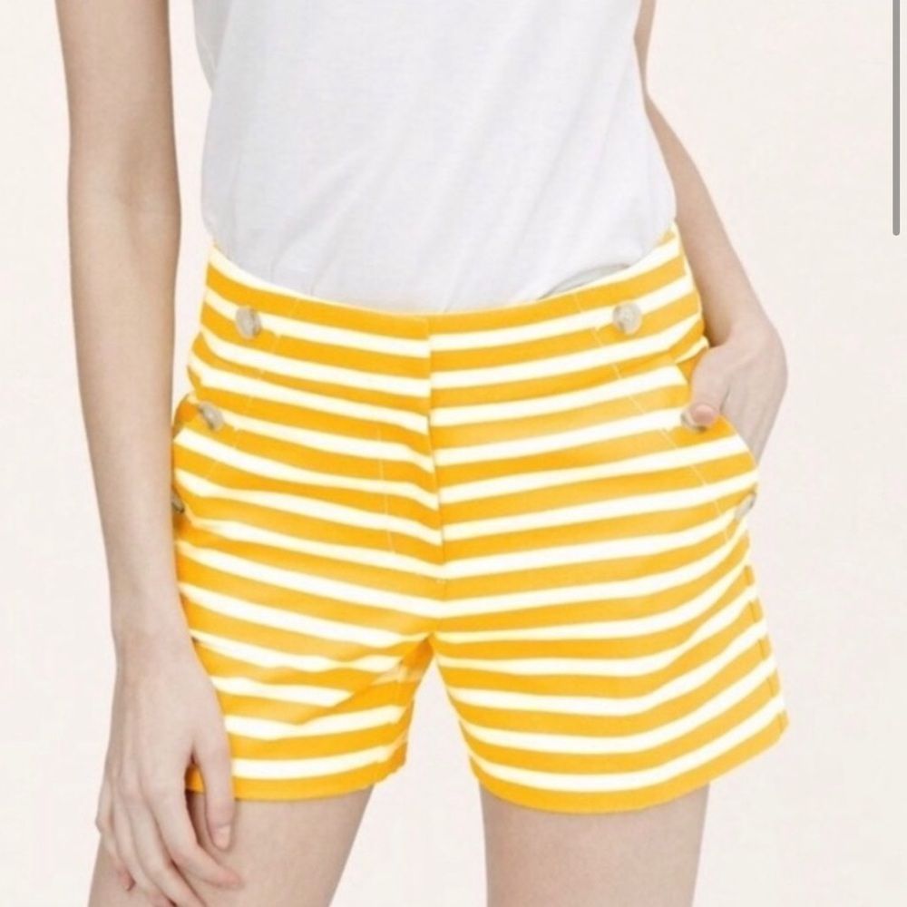 Ann Taylor loft The Riviera short spring summer cotton travel vacation s…